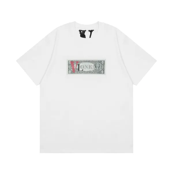 Versace V Logo Pixel Floral Print Beige T-Shirt - 14