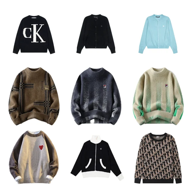 Calvin Klein Knitwear Assorted knit sweaters and cardigans product detail image 1