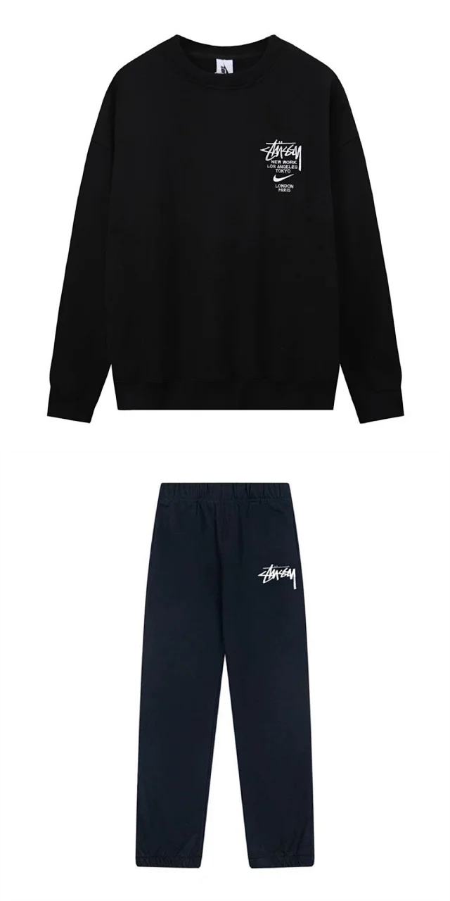 Stüssy Tracksuits Logo Sweatshirt and Jogger Set product detail image 2