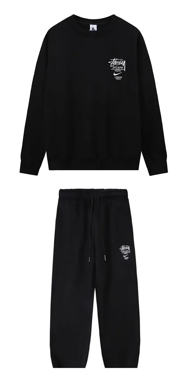Stüssy Tracksuits Logo Sweatshirt and Jogger Set product detail image 4