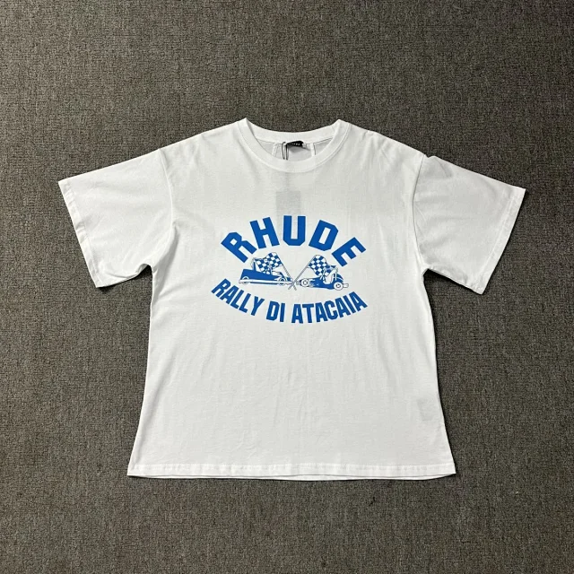 Rhude T-Shirts Short-Sleeve Graphic Print T-Shirt product detail image 12