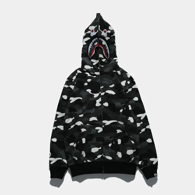 A Bathing Ape Tracksuits Shark Full-Zip Hooded Set product detail image 12