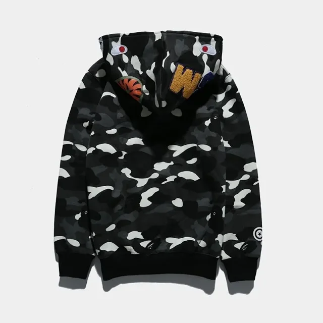 A Bathing Ape Tracksuits Shark Full-Zip Hooded Set product detail image 11