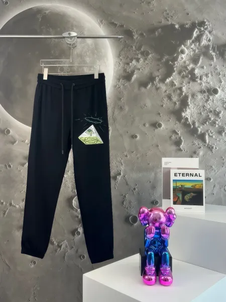Loewe Rainbow Logo Sweatpants Black - 12