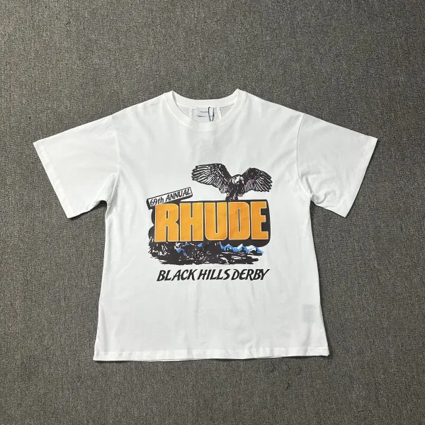 Rhude Yacht Club White T-Shirt - 11