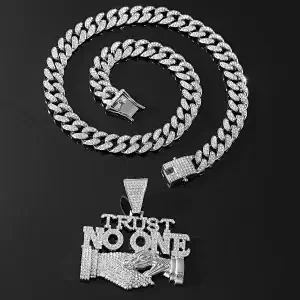 BAPE Jewelry Cuban Link Pendant Necklace product detail image 5