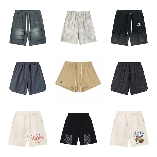 Balenciaga Shorts Elastic-waist drawstring product detail image 1