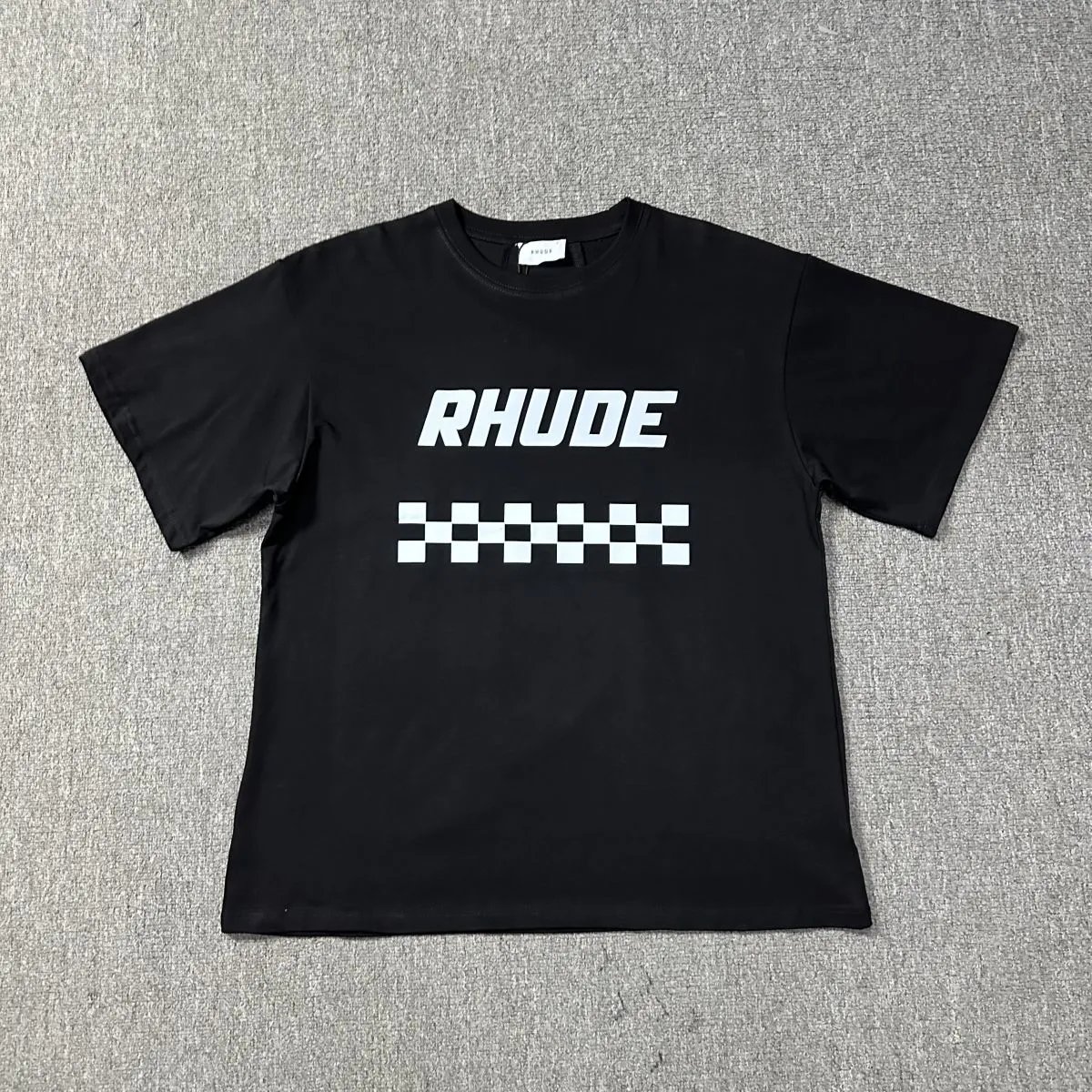 Rhude Eagle Logo Graphic T-Shirt Beige - 16