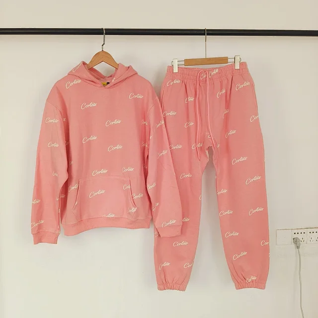 Cortex Tracksuits All-over logo hoodie and jogger set product detail image 5