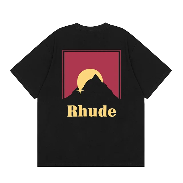 Rhude T-Shirts Graphic logo print product detail image 13