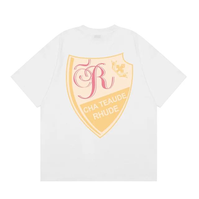 Rhude T-Shirts Graphic logo print product detail image 14