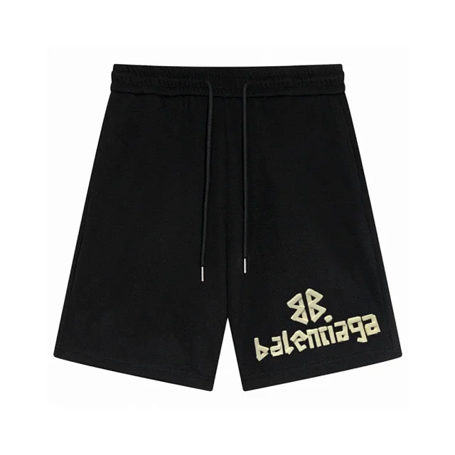Balenciaga Shorts Elastic-waist drawstring product detail image 14
