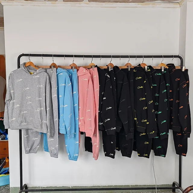 Cortex Tracksuits All-over logo hoodie and jogger set product detail image 1