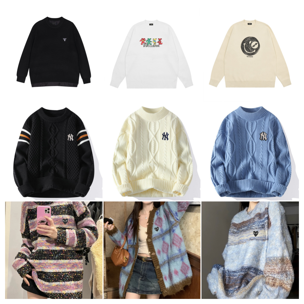 Knit Sweater Multico