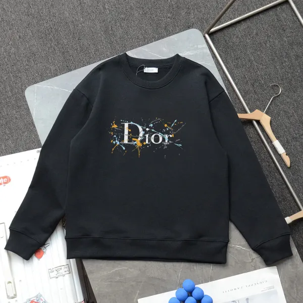Dior x KAWS Collaboration White Crewneck Hoodie - 7