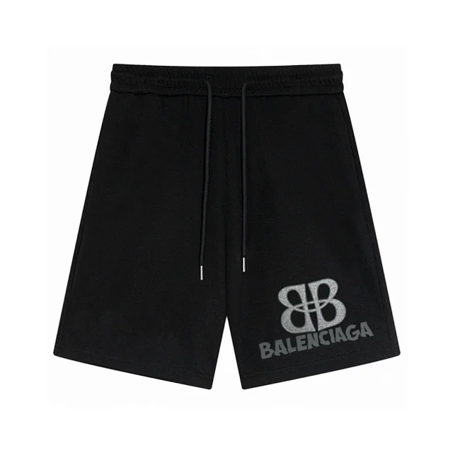 Balenciaga Shorts Elastic-waist drawstring product detail image 15