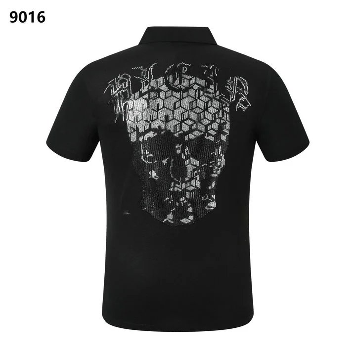 Philipp Plein Skull Embellished White Polo - 11