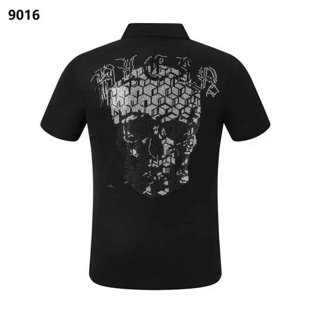 Philipp Plein Short-Sleeve Graphic Tops product detail image 10