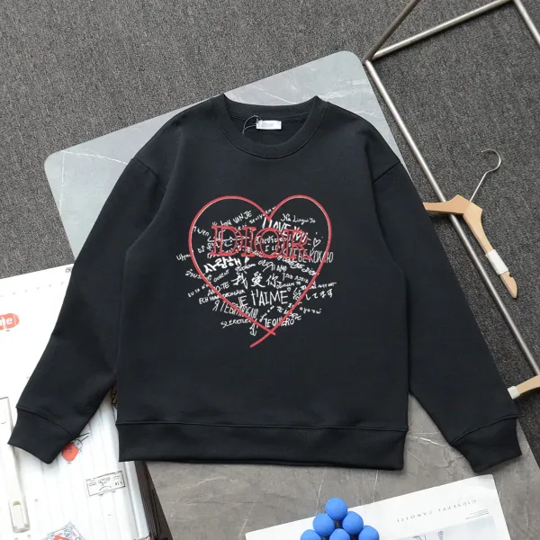 Dior x KAWS Collaboration White Crewneck Hoodie - 16