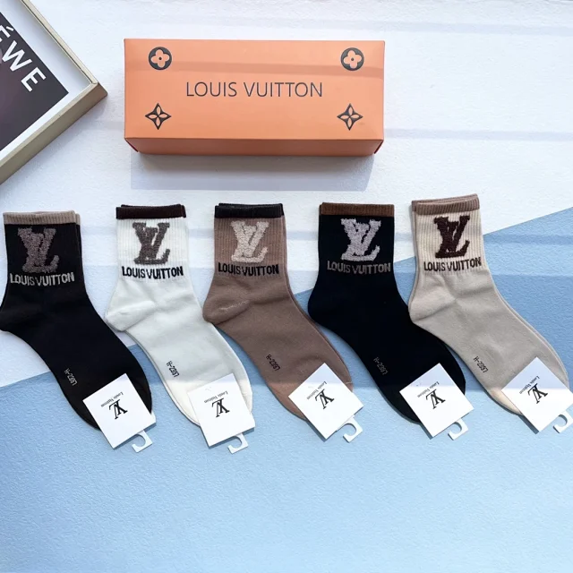 Gucci Socks Logo Crew product detail image 9
