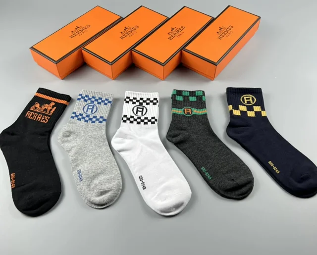 Gucci Socks Logo Crew product detail image 14