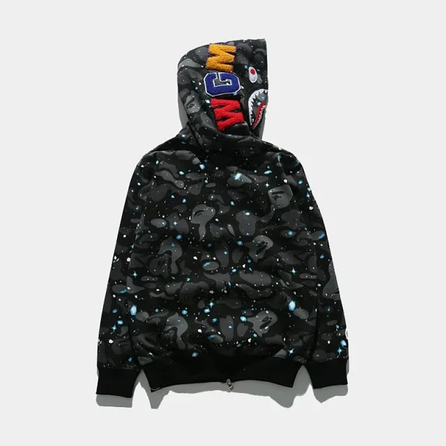 A Bathing Ape Tracksuits Shark Full-Zip Hooded Set product detail image 9