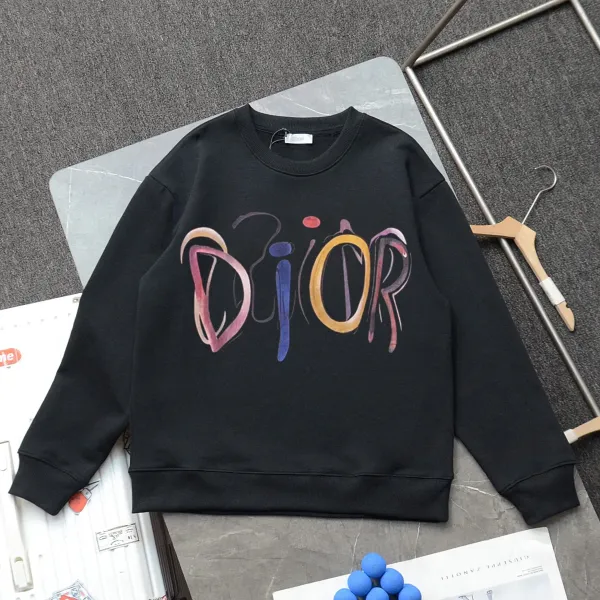 Dior x KAWS Collaboration White Crewneck Hoodie - 11