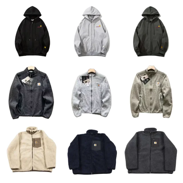 Carhartt Jackets Fleece Zip-Up Work Jacket product detail image 1