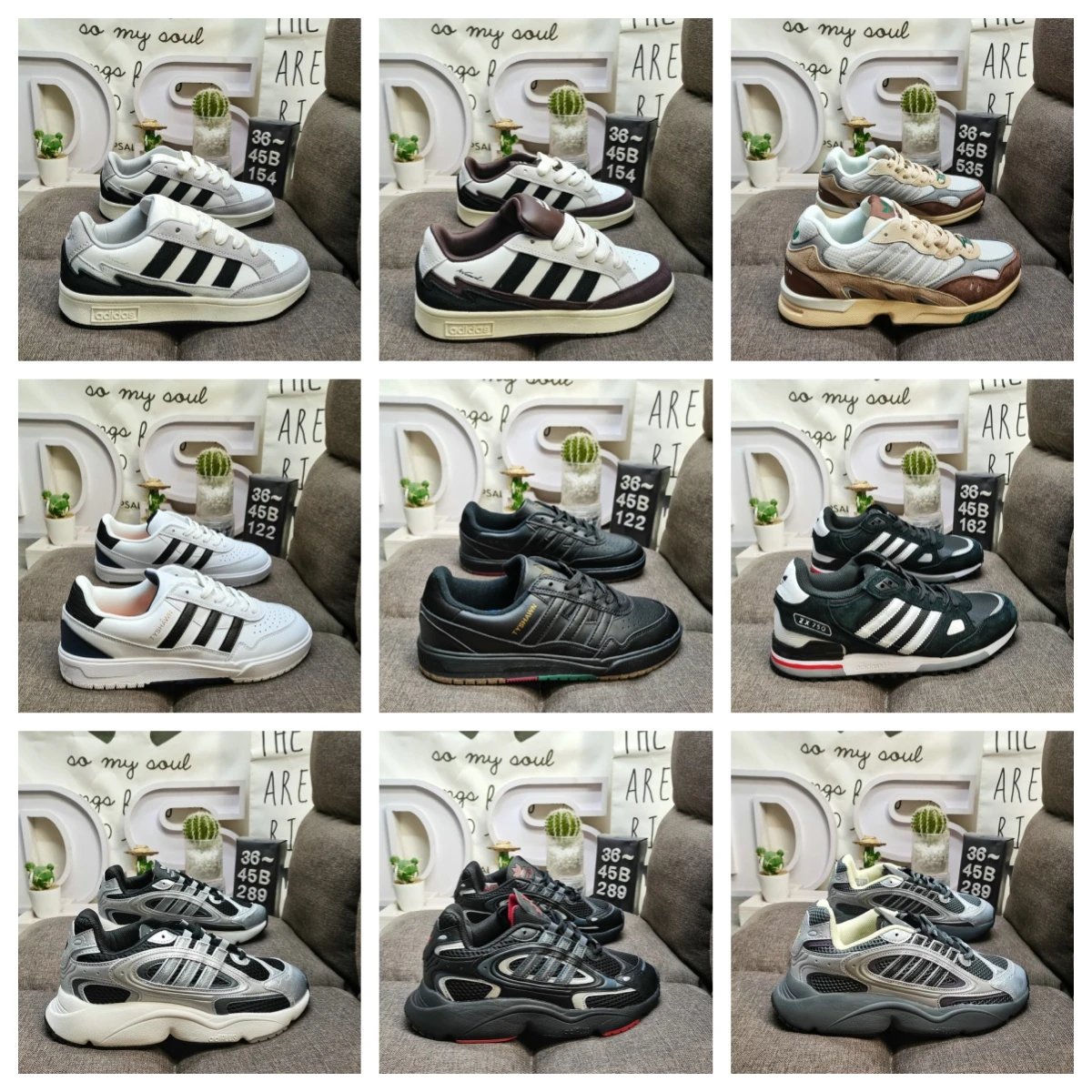 Adidas Sneakers White Black Ca