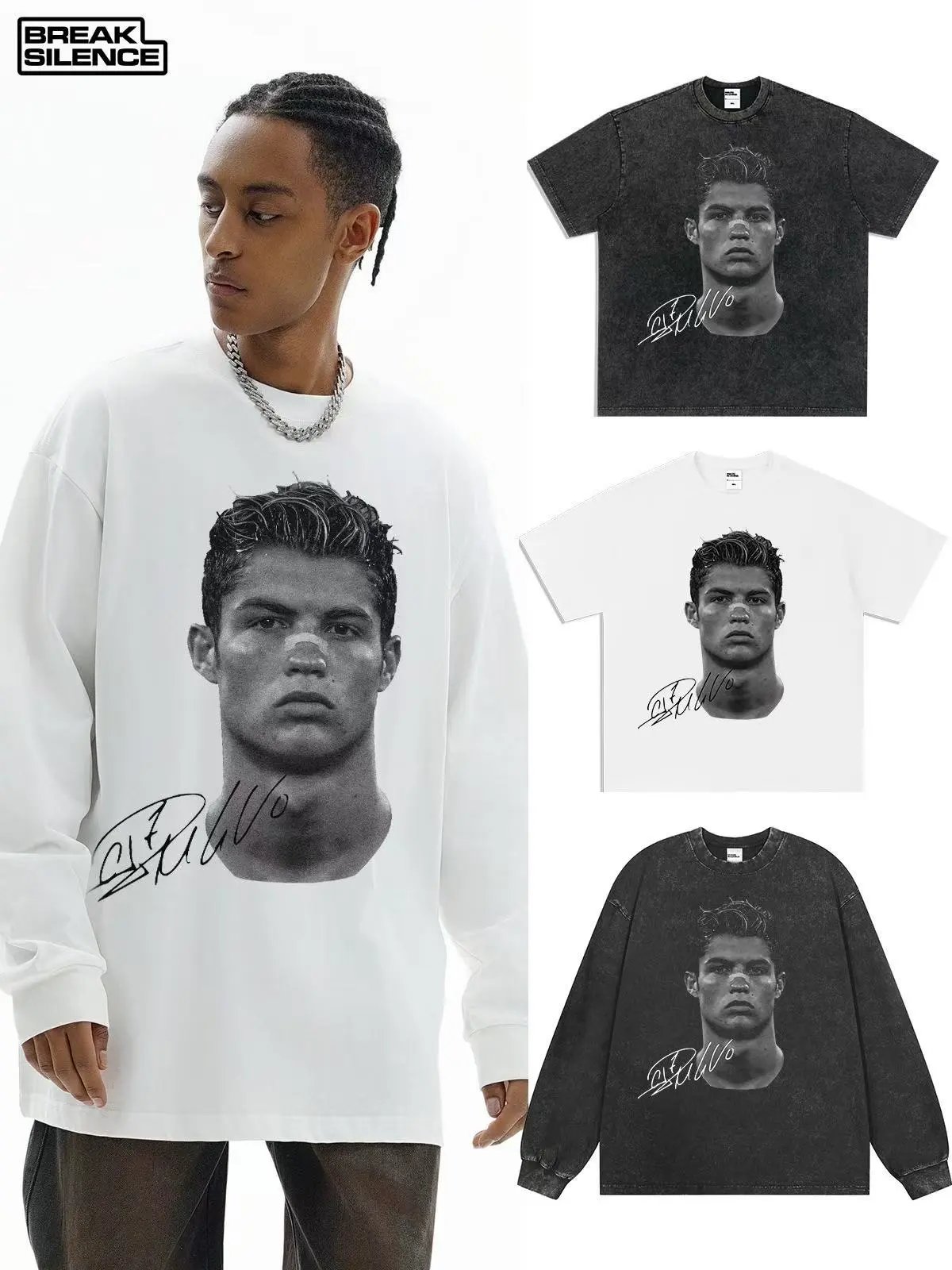 American street retro short sleeves