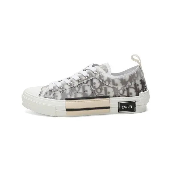 Dior B23 Low Beige and White Sneakers - 12