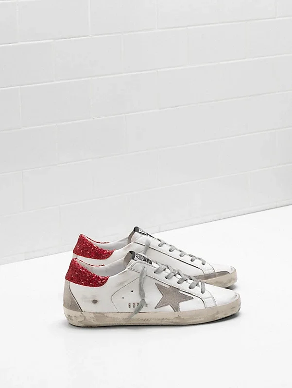 Unbranded Sneakers Low-Top Star Appliqué Glitter Heel product detail image 12