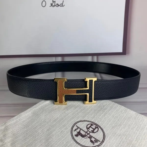 Gucci GG Marmont Embossed Leather Belt Black - 14