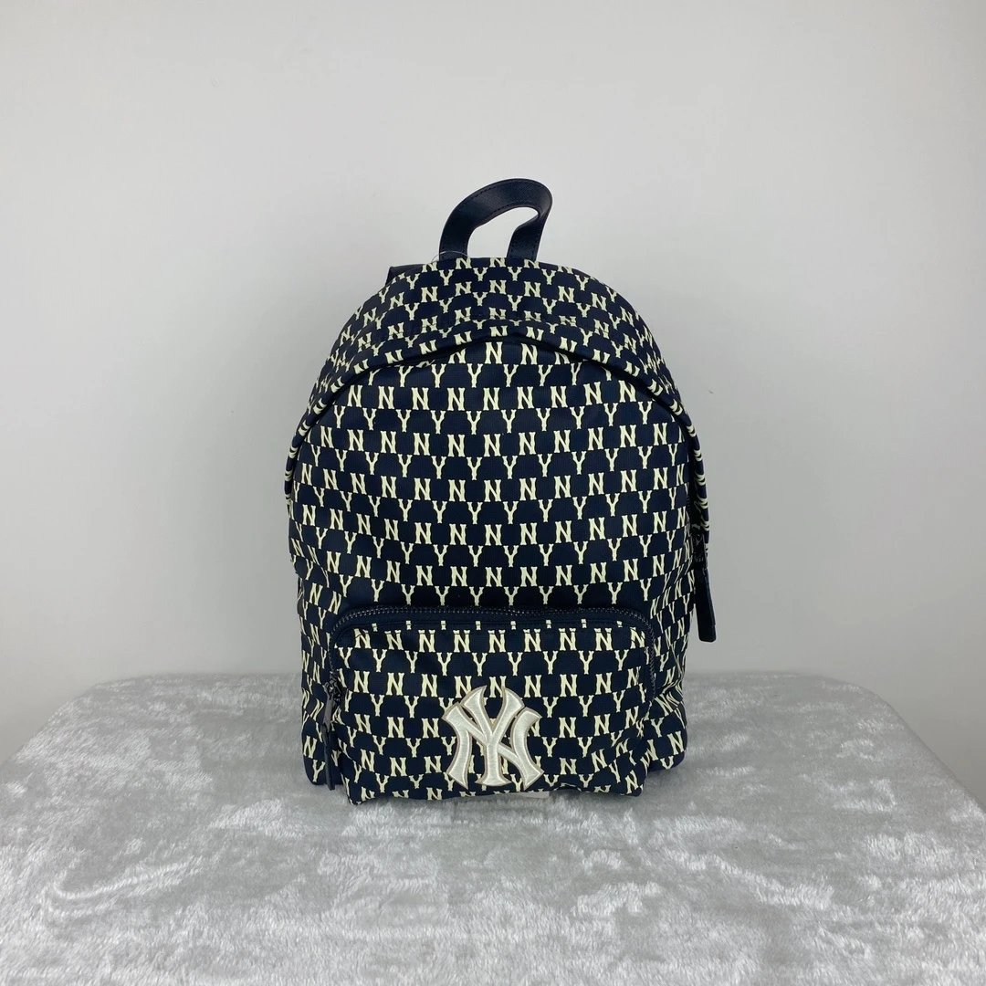 Nike Heritage Backpack Gray Grid Print Casual Backpack - 16