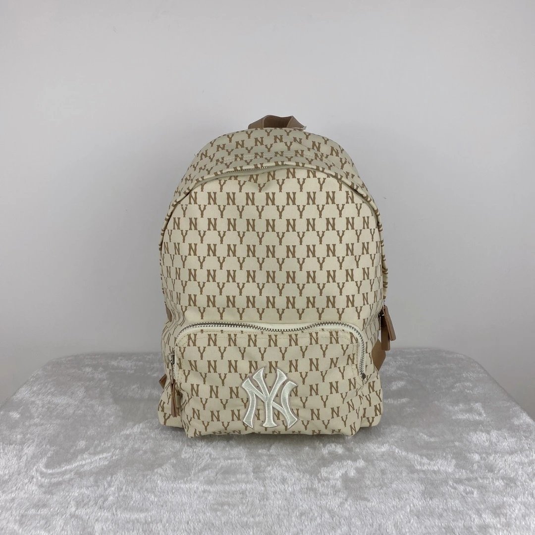 Nike Heritage Backpack Gray Grid Print Casual Backpack - 15