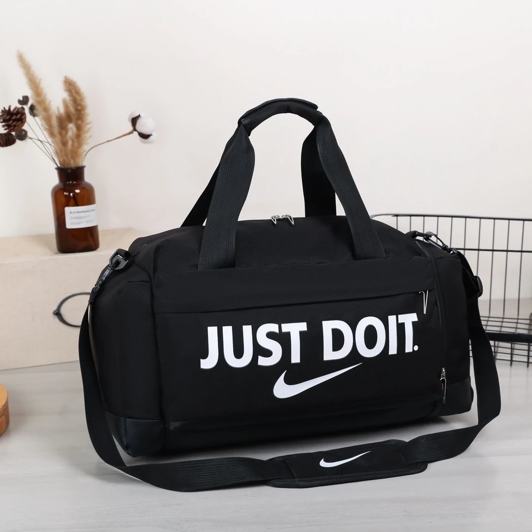 Nike Heritage Backpack Gray Grid Print Casual Backpack - 13