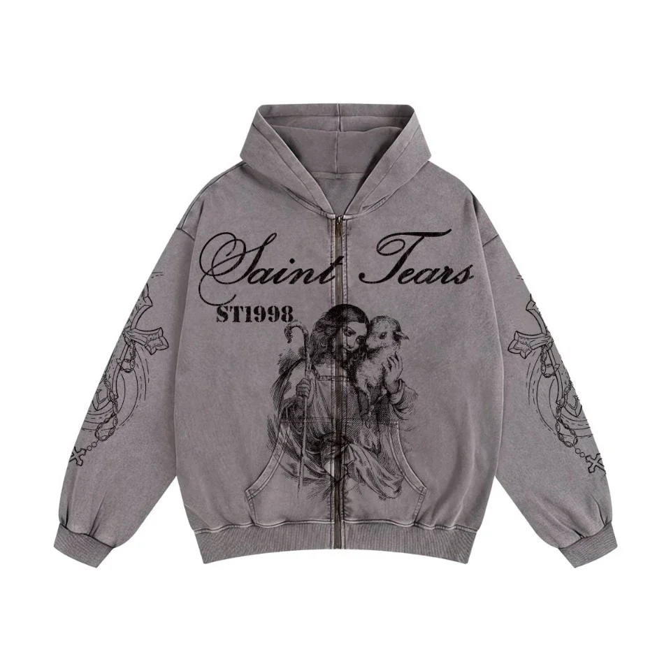 Saint Tears Grey Jacket