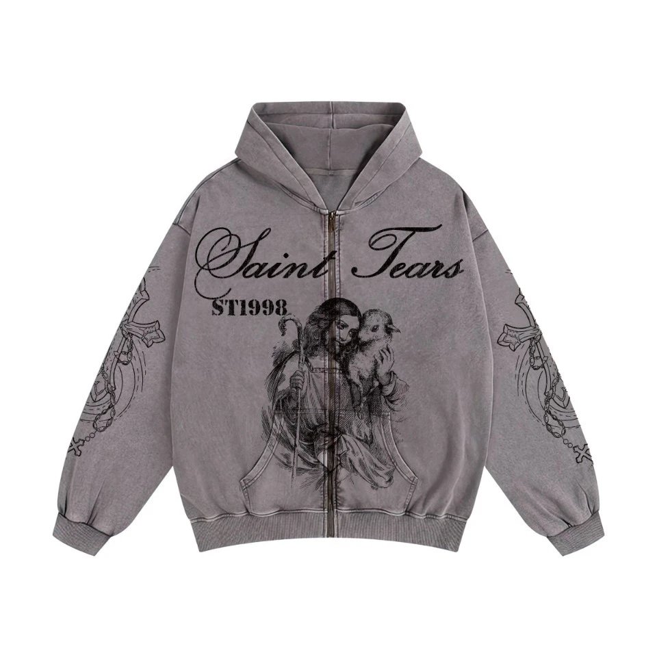 Saint Tears Grey Jacket