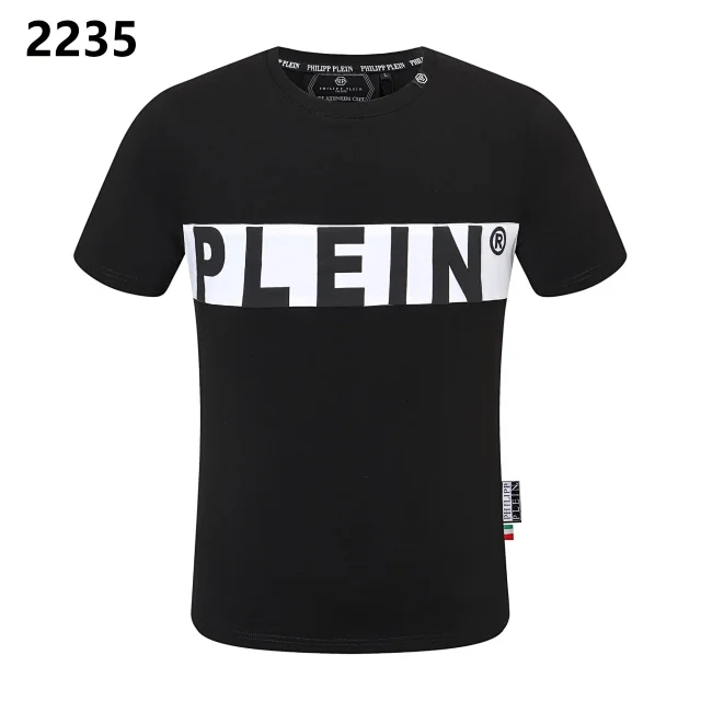 Philipp Plein T-Shirts Graphic Rhinestone T-Shirt product detail image 14