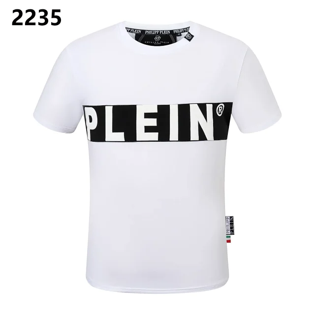 Philipp Plein T-Shirts Graphic Rhinestone T-Shirt product detail image 13