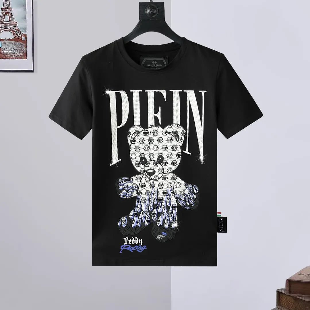 Philipp Plein Platinum Cut Spiderweb Money Bag White T-Shirt - 13