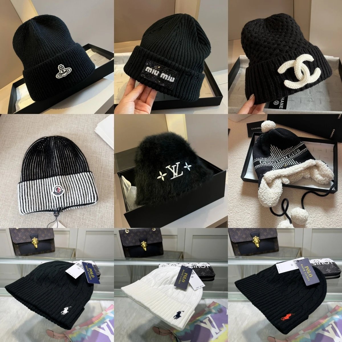 （15%off）Stylish Knit Hat 121214-008 (XP2)