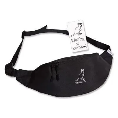 A Bathing Ape Crossbody Bags Black adjustable-cord pouch product detail image 11