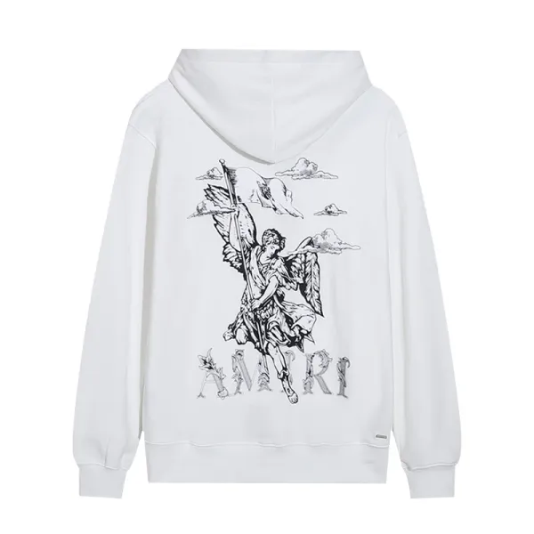 Amiri Cobra Print Black Hoodie - 12