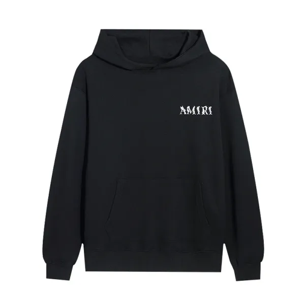 Amiri Cobra Print Black Hoodie - 14
