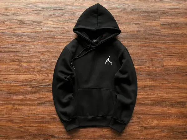 Nike Hoodie Black Pullover Sweatshirt - 10