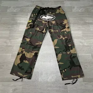 Hellstar Trousers Graphic Drawstring Wide-Leg product detail image 11