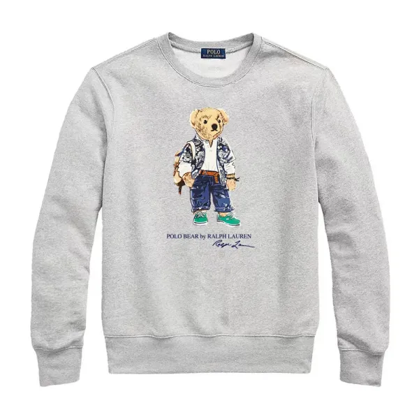 Polo Ralph Lauren Polo Bear Surfing Navy Hoodie - 13