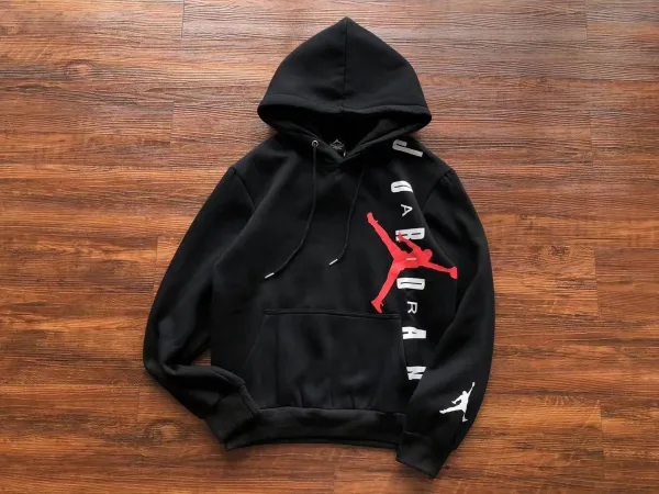 Design Manga Print Hoodie with Number 23 White Hoodie - 16