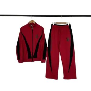 Corteiz Tracksuit Black with Gray Paneling - 15